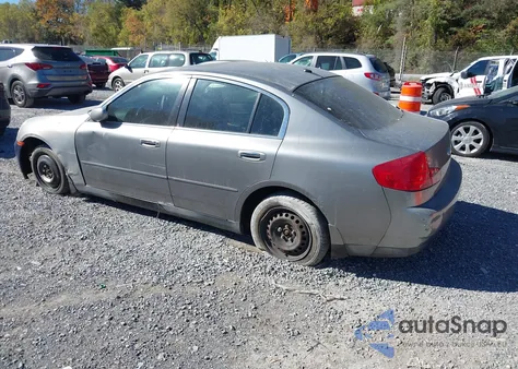 2004 Infiniti G35X из США, поврежденный, VIN JNKCV51F54M714914